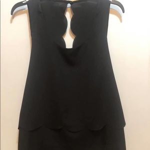 Scalloped Top with Back Cut-Out!